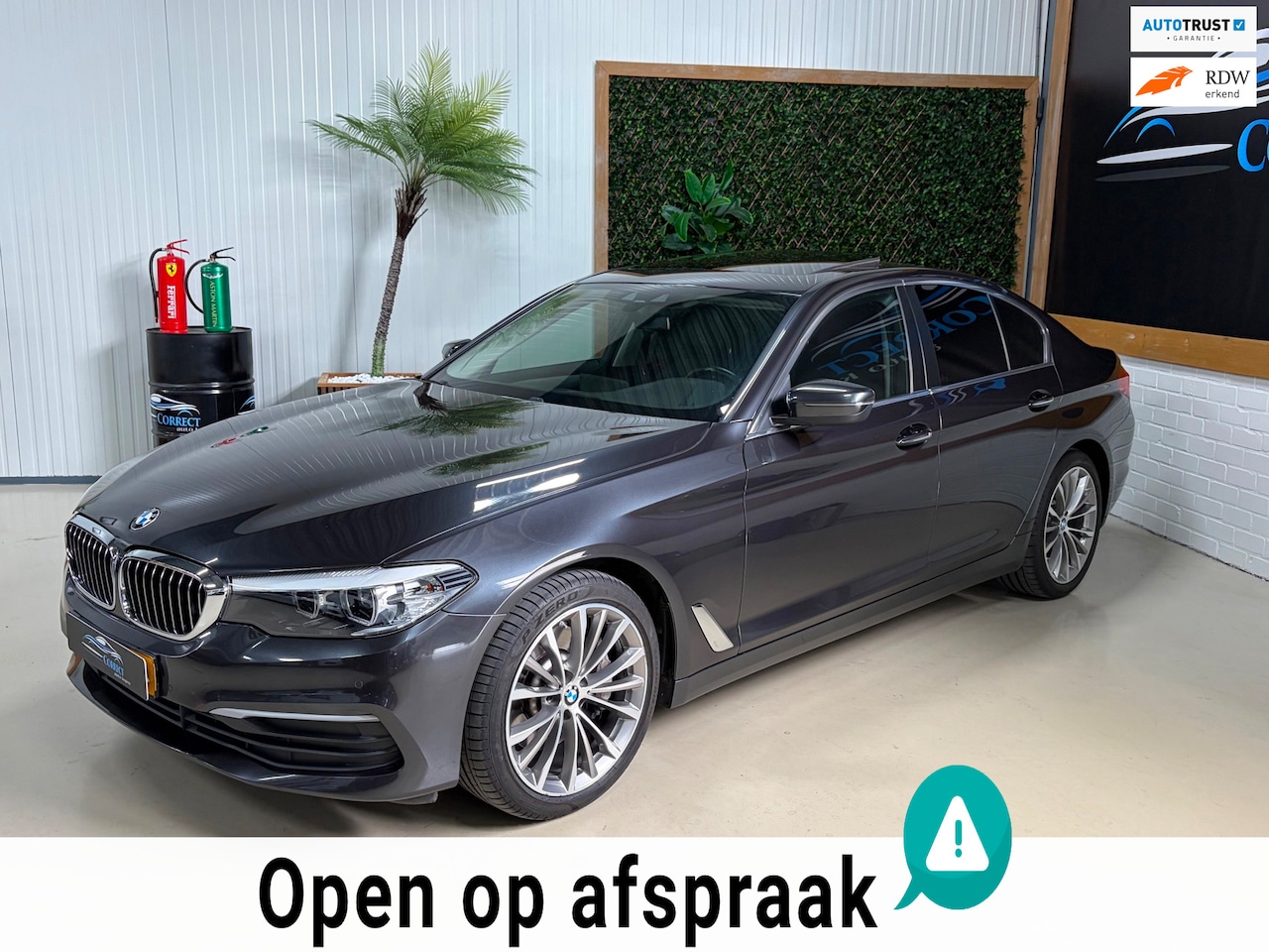 BMW 5-serie - 530i xDrive High Executive|Schuifdak|Memory|Trekhaak| - AutoWereld.nl