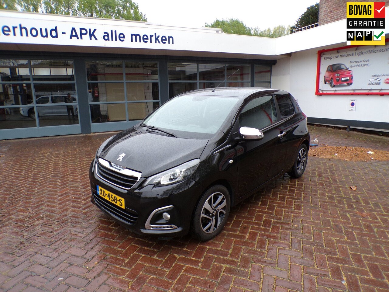 Peugeot 108 - 1.0 e-VTi Allure Apple Car Play/Android/Navi./15"LMV/Climate Control/A.R. Camera - AutoWereld.nl