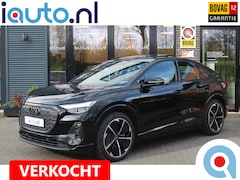 Audi Q4 Sportback e-tron - 50 quattro Advanced edition 77 kWh Optiek Zwart Pano/Keyless/Navi+/Elek. stoelen+mem/CarPl