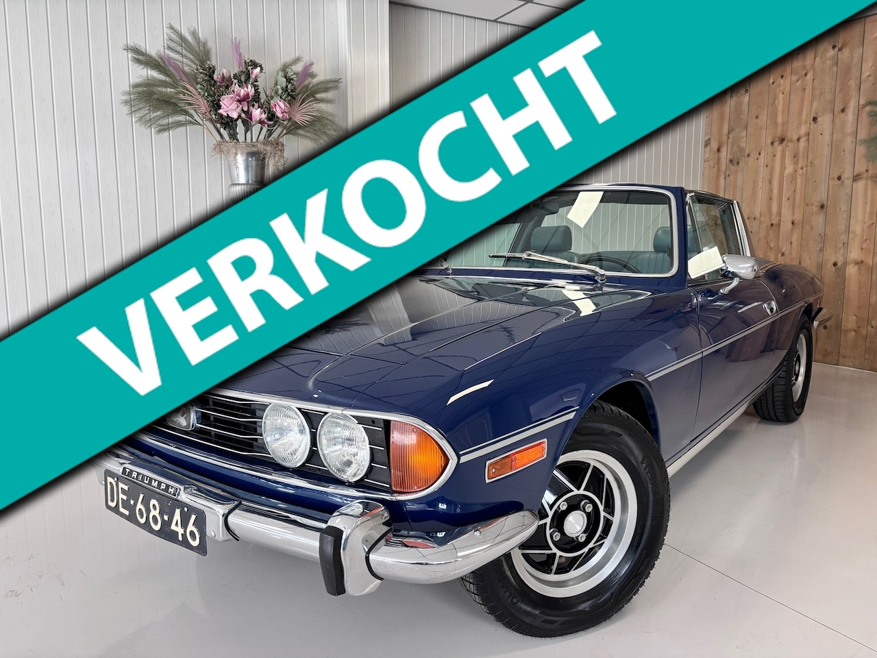 Triumph Stag - MK II Convertible MK II Convertible, v8, hardtop, automaat, belastingvrij, apk vrij, etc... - AutoWereld.nl