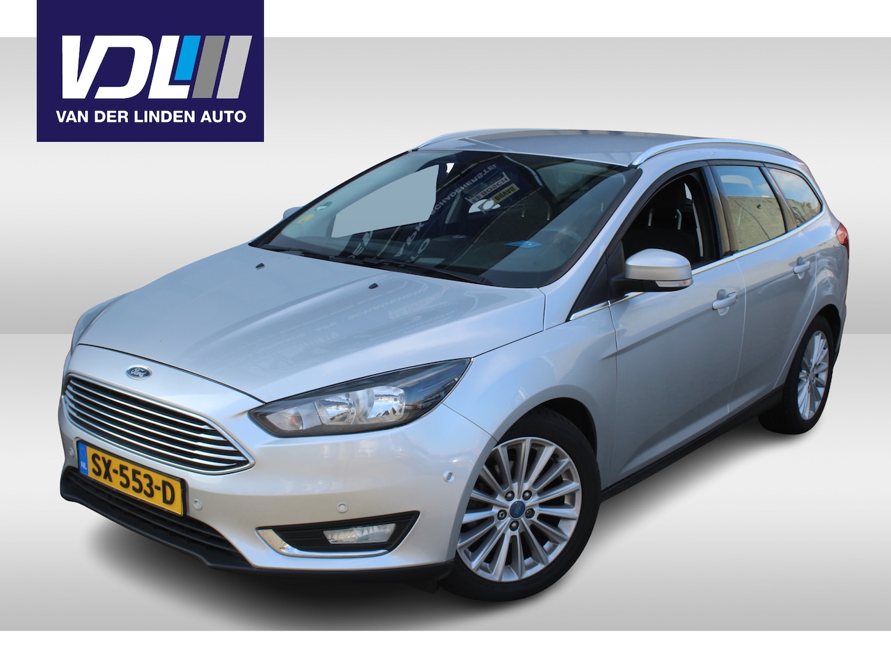 Ford Focus Wagon - 1.5 TDCI Titanium Edition Automaat Dist.Riem recent v.v LM velgen l Airco l Parkeersensore - AutoWereld.nl