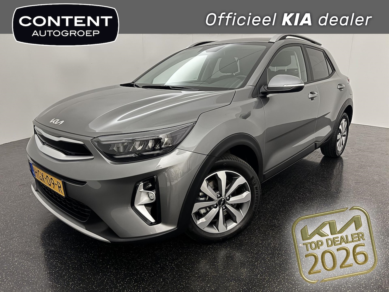 Kia Stonic - 1.0 T-GDi MHEV 100pk DCT7 DynamicPlusLine - AutoWereld.nl