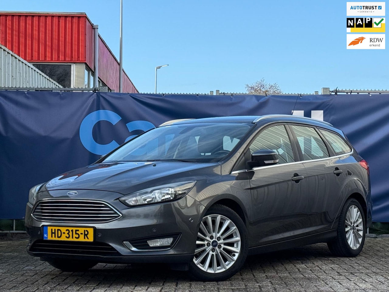 Ford Focus Wagon - 1.5 Titanium Edition (150PK) 2e Eigenaar,Trekhaak,Climate,Navi,Camera,Cruise,PDC,N.A.P!Apk - AutoWereld.nl