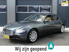Maserati Quattroporte - 4.2 V8 401PK Duo Select YOUNGTIMER Navi Schuifdak Leder Bose Xenon Lage km stand 2 Sleutel