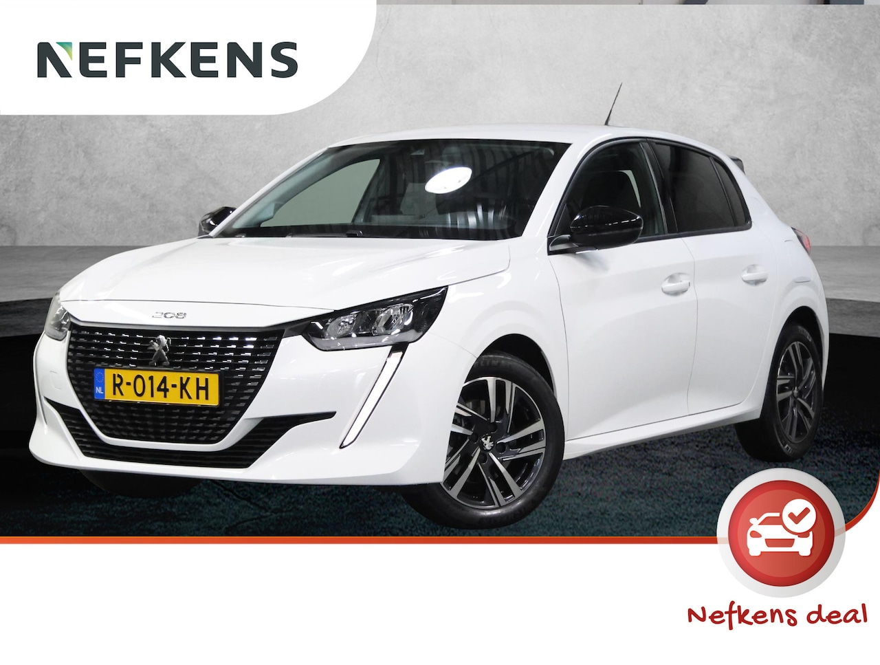 Peugeot 208 - 100PK Allure | 1ste eigenaar | LEER/Stof | Parkeersensoren | AppleCarPlay/Android | AUTOMA - AutoWereld.nl