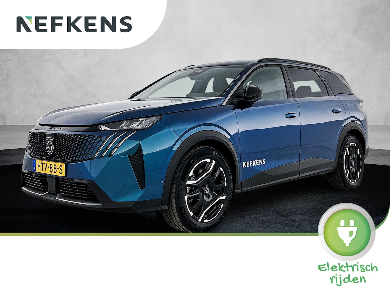 Peugeot e-5008 - Allure Avantage 73 kWh | DEMO | Seat Pack | Panoramic Navigation Pack | 19'' LM Velgen | - AutoWereld.nl