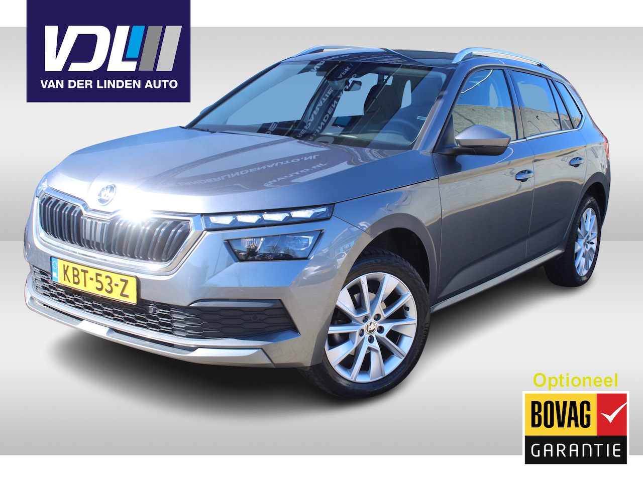 Skoda Kamiq - 1.0 TSI Sport Business Stoel verwarming l Navi l Apple/Android Carplay l Adaptief cruise c - AutoWereld.nl