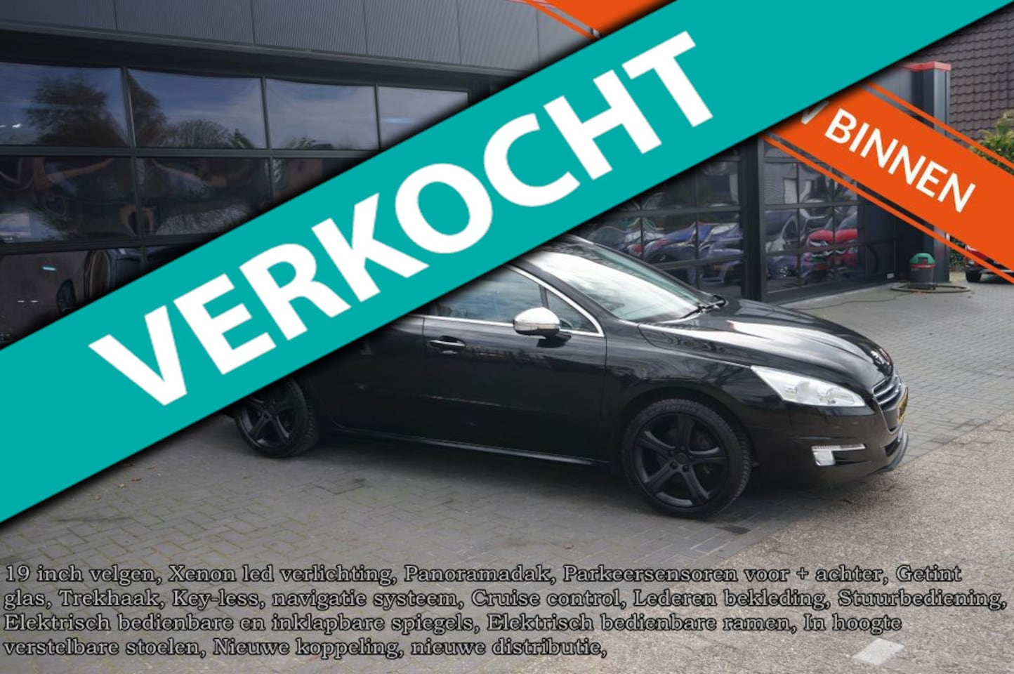 Peugeot 508 SW - 1.6 THP Blue Lease Premium 1.6 THP Blue Lease Premium, Leder, Xenon navi, cc, Trekhaak - AutoWereld.nl