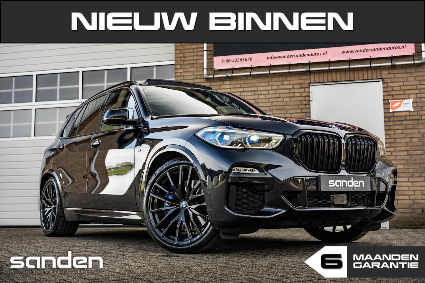 BMW X5 - xDrive45e M Sport|CarbonBlack|H/K|Massage|Luchtv|Pano - AutoWereld.nl