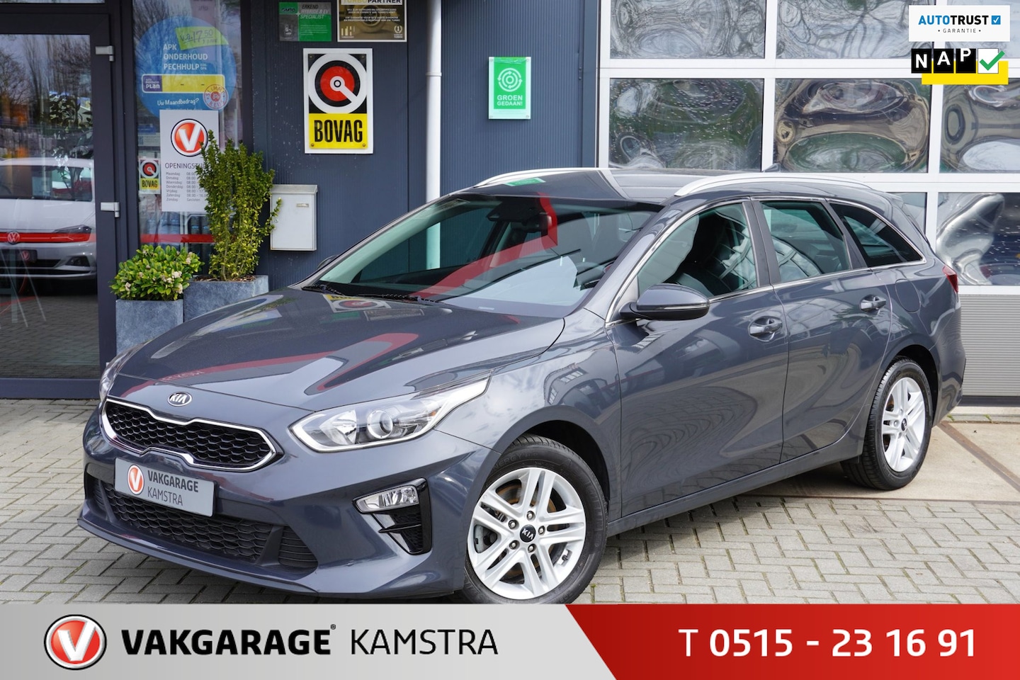 Kia Cee'd Sportswagon - Ceed 1.0 T-GDi NAP DAB/Navi/Clima/Cruise/PDC - AutoWereld.nl