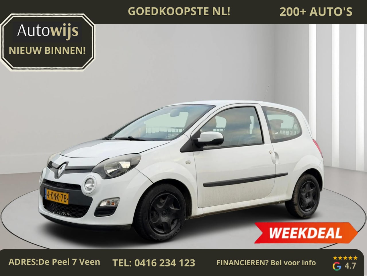 Renault Twingo - 1.2 16V Collection|NL AUTO|75PK|APK 10-2026| - AutoWereld.nl