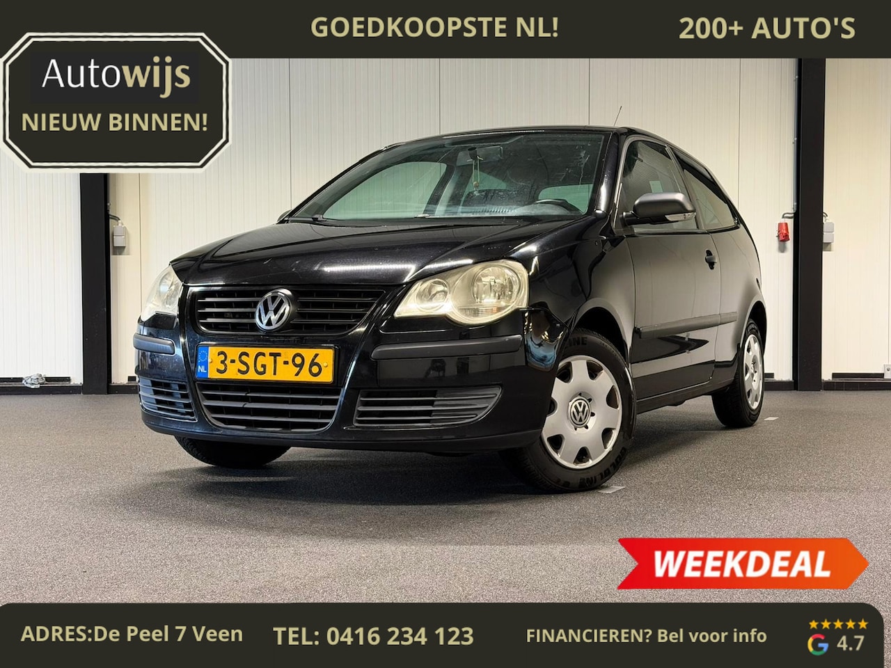 Volkswagen Polo - 1.2-12V Trendline|APK 3-2027|Airco|GOED ONDERHOUDEN - AutoWereld.nl