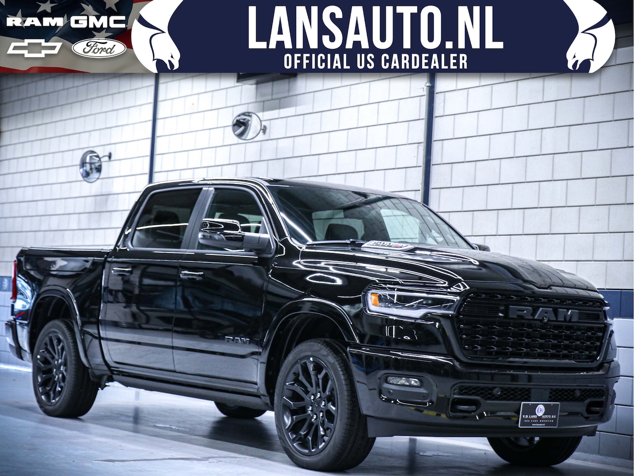 Dodge Ram 1500 - Limited Night Hurricane | BPM-vrij leverbaar! | 3.0L High Output 540pk 4x4 Crew Cab | Tail - AutoWereld.nl