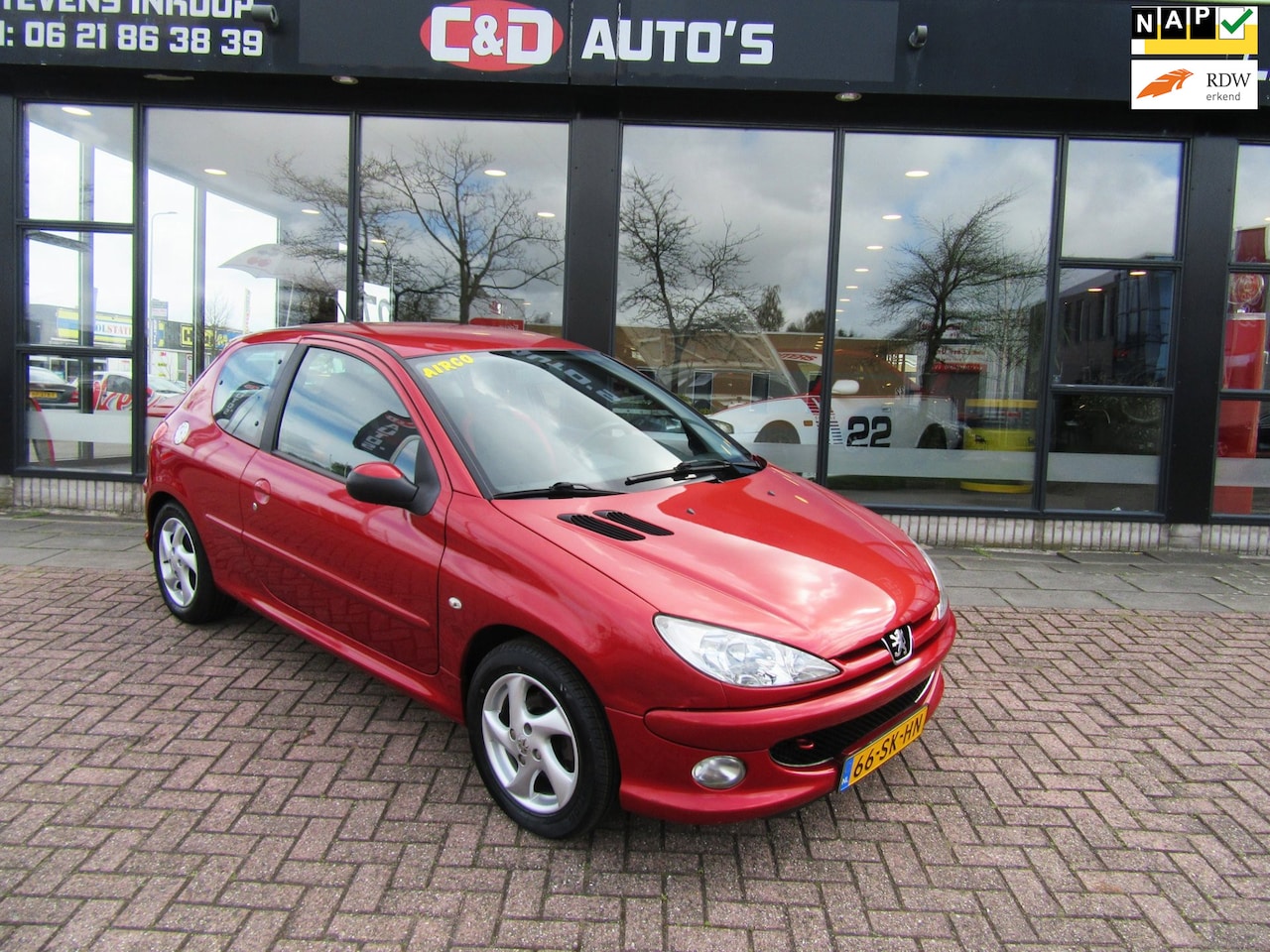 Peugeot 206 - 1.4-16V Air-line 3 SPORT 1EIG AIRCO 2006 ORIG NL - AutoWereld.nl