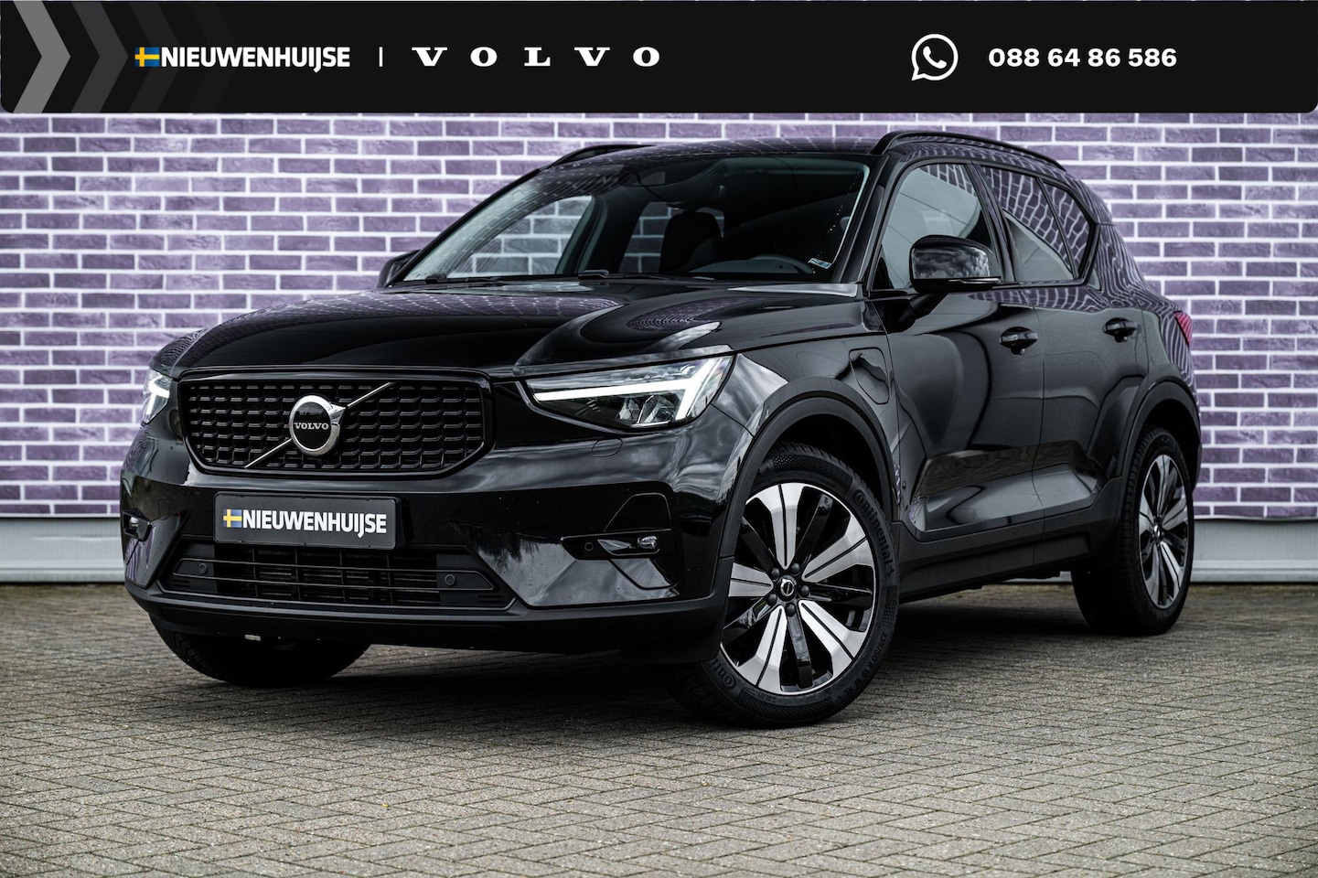 Volvo XC40 - 1.5 T4 Plug-in hybrid Plus Dark | Adaptieve Cruise Control | Lederen Bekleding | Stoel en - AutoWereld.nl