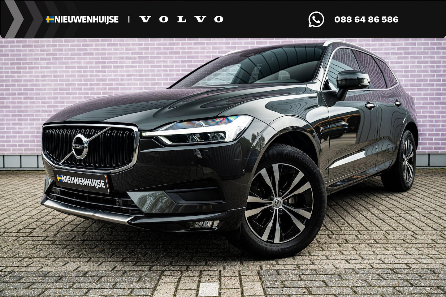 Volvo XC60 - 2.0 B5 Business Pro | Leder | Exterior Styling| Trekhaak | getint glas | Camera | Adapt. C - AutoWereld.nl