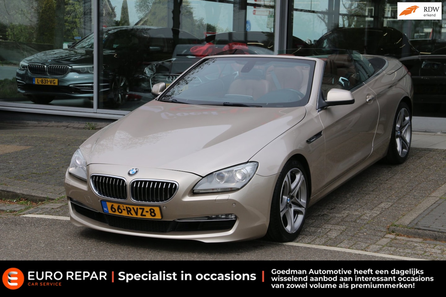 BMW 6-serie Cabrio - 640i High Executive DEALER OND. NL-AUTO NAP! - AutoWereld.nl