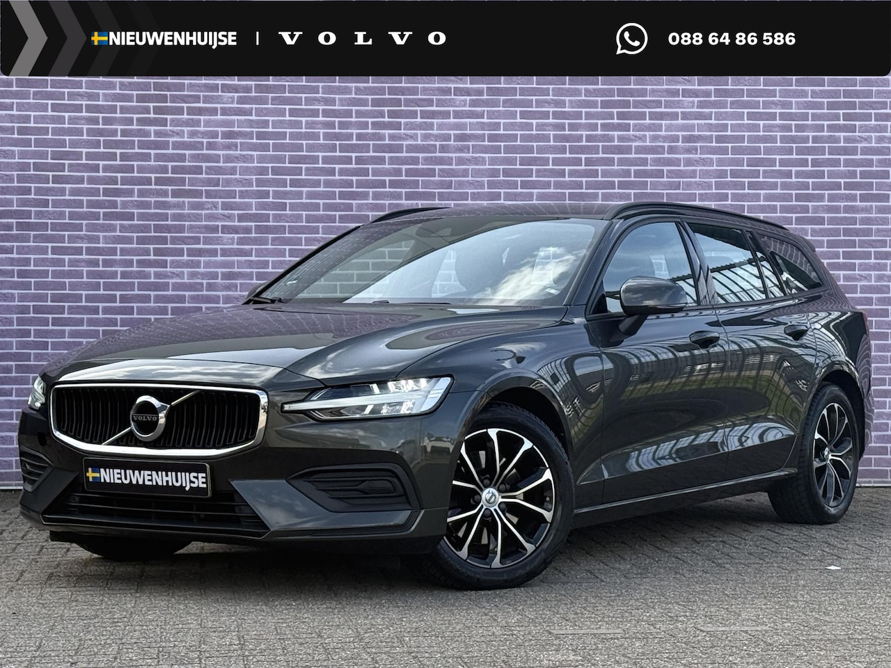 Volvo V60 - 2.0 B3 Momentum | Stoel/stuur verwarming | Adaptieve cruise | Parkeersensoren V+A | Parkee - AutoWereld.nl