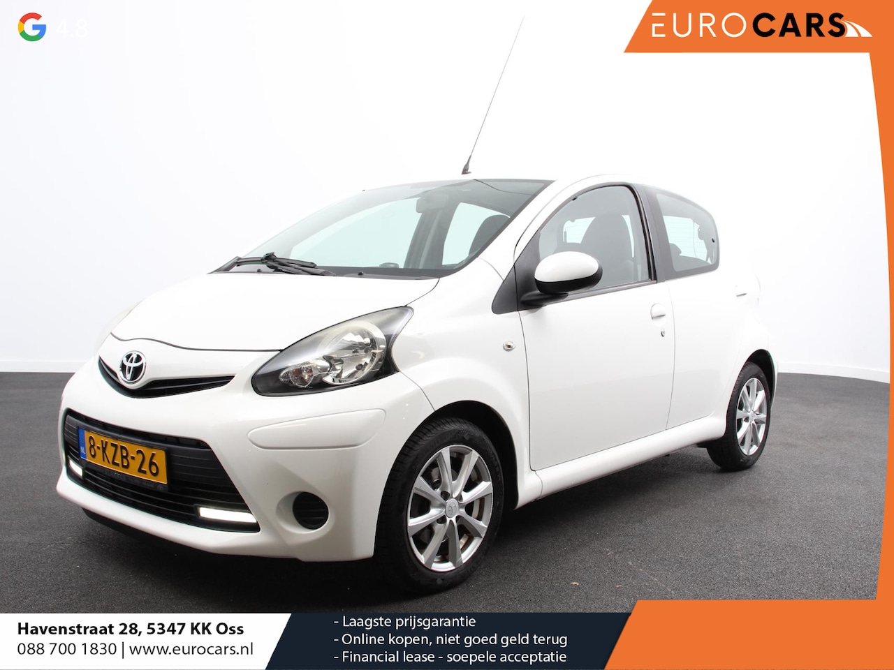 Toyota Aygo - 1.0 VVT-i Aspiration Automaat Airco | Parkeersensoren achter | Lichtmetalen velgen | Elekt - AutoWereld.nl