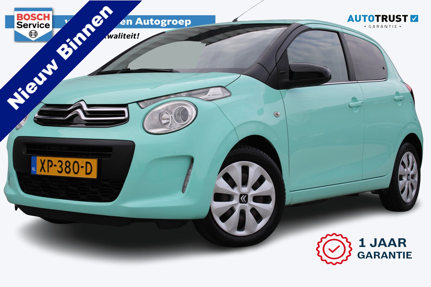 Citroën C1 - 1.0 VTi Feel | Incl. 12 maanden garantie | Bluetooth | Airco | Centrale Vergrendeling | Sp - AutoWereld.nl