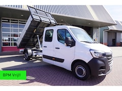 Renault Master - T35 2.3 dCi 165PK EL Dubbelcabine Pick-up Kipper nr. V107 | Airco | Cruise | All season |