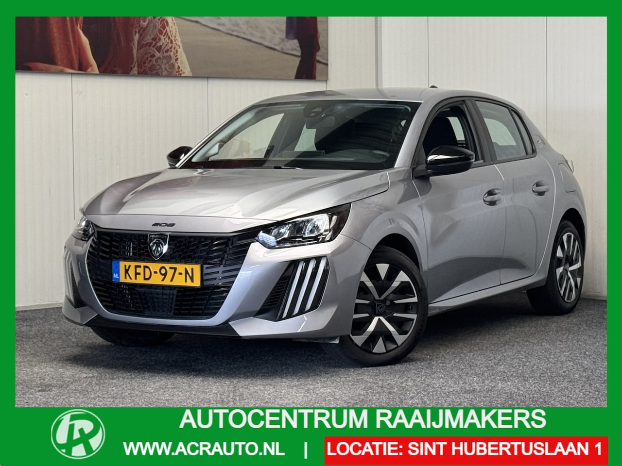 Peugeot 208 - 1.2 STYLE 100PK MODEL 2025 NAVIGATIE CRUISE CONTROL APPLE CARPLAY/ANDROID AIRCO  BLUETOOTH - AutoWereld.nl