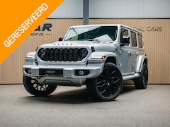 Jeep Wrangler Unlimited - 4xe 380 Sahara | Corse Edition Custom Made | Hybride | Stuur- en Stoelverwarming | Achteru