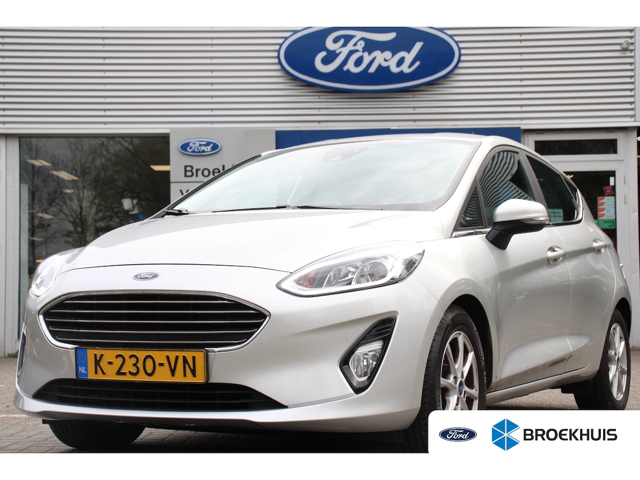 Ford Fiesta - 1.0EB Titanium | NL-AUTO! | 1E EIGENAAR! | CRUISE | LED | PARK SENS | LANE ASSIST | DEALER - AutoWereld.nl