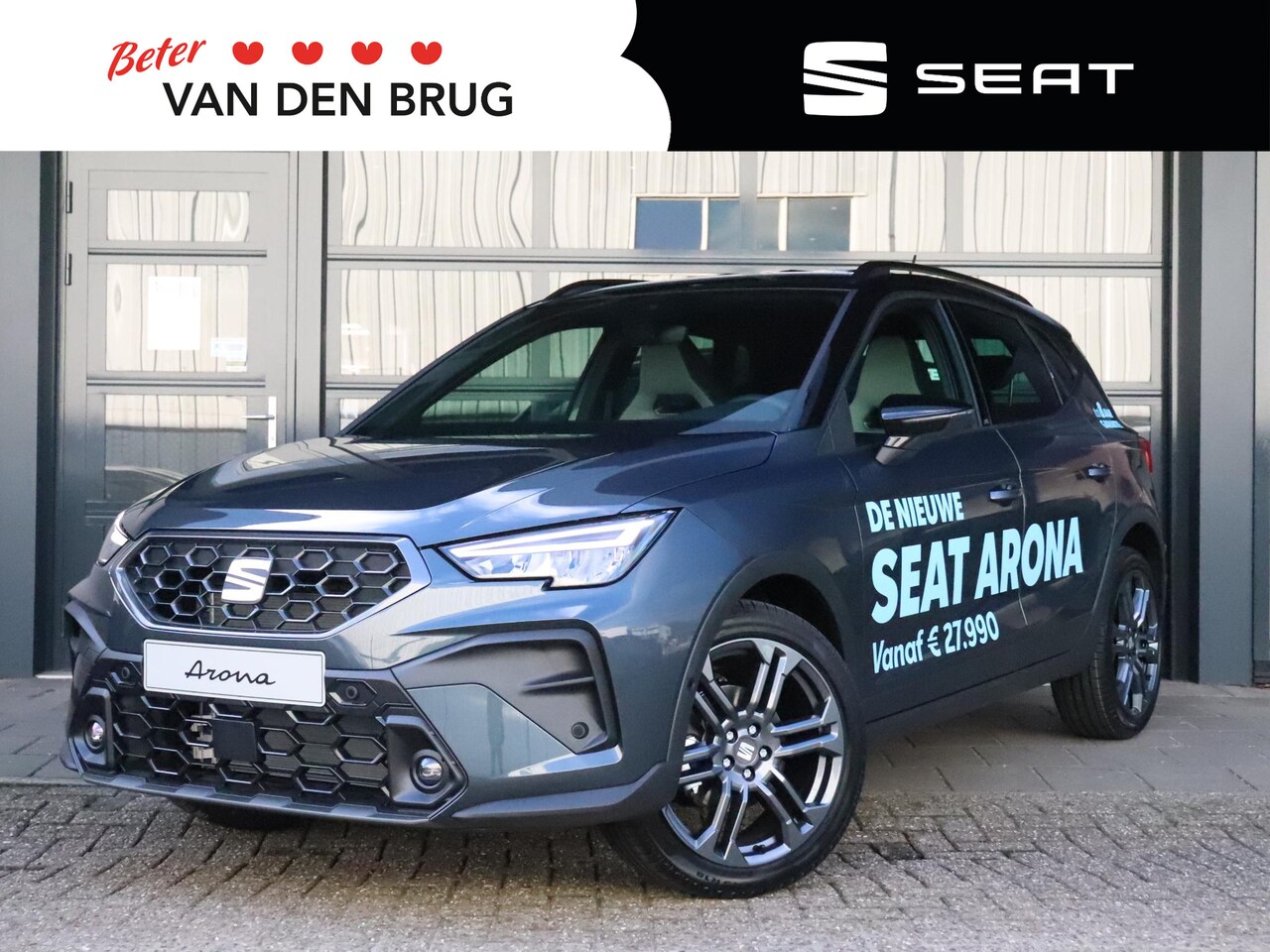SEAT Arona - 1.0 EcoTSI FR Business Connect | Nieuw model! | Garantie tot 8 jaar | - AutoWereld.nl
