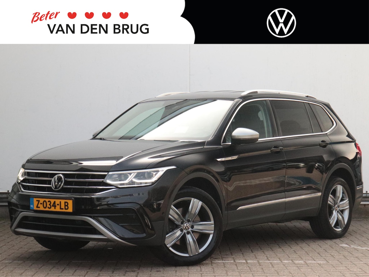 Volkswagen Tiguan Allspace - 2.0 TSI 4Motion Highline 7p. | Trekhaak | Camera | Elektrische klep | Head Up | Stuur & St - AutoWereld.nl