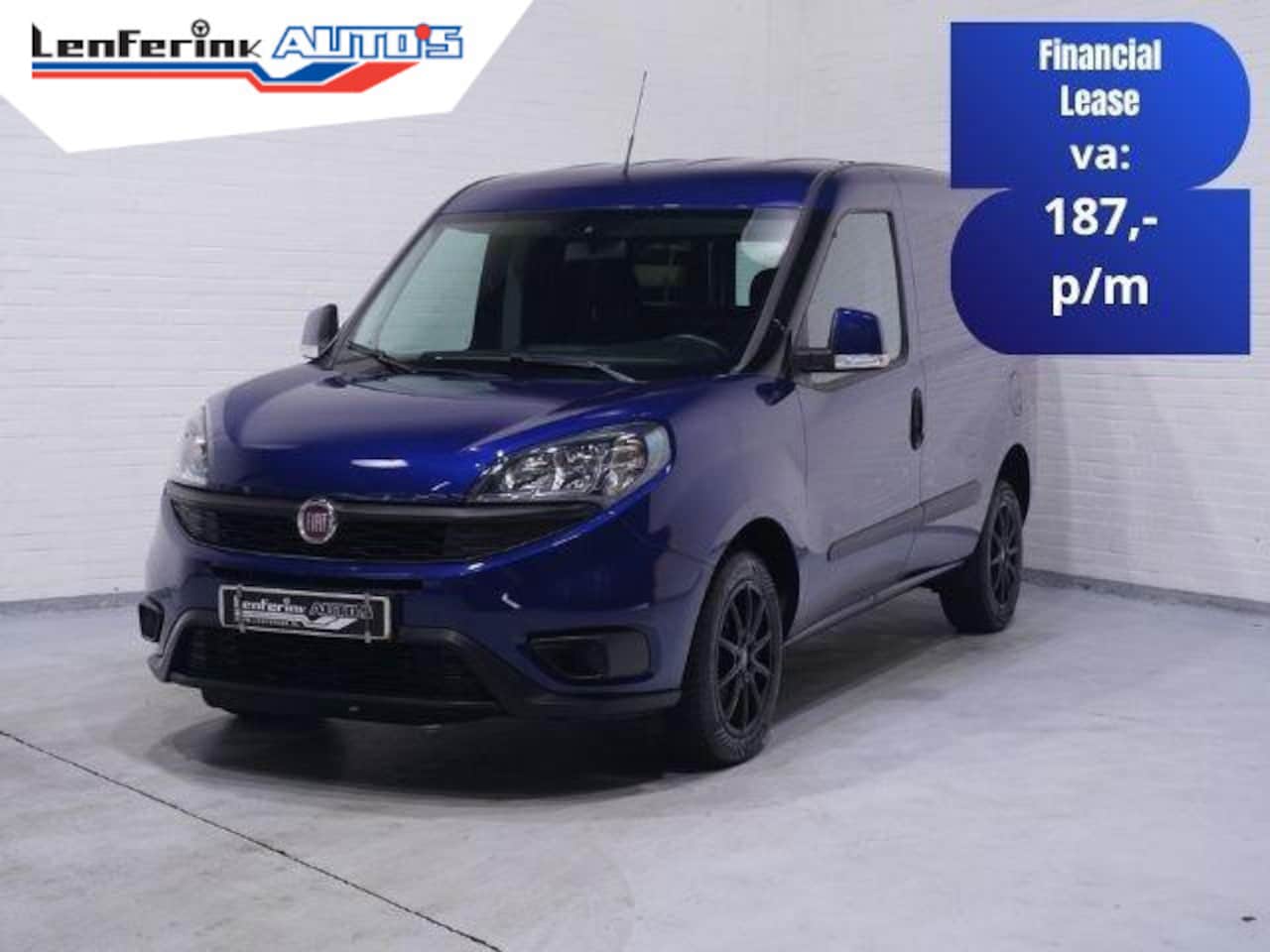 Fiat Doblò Cargo - 1.3 MJ 95 pk L1H1 SX Airco, Navi, 17" LMV Cruise Control, Elek. Pakket, NAP, PDC achter, 1 - AutoWereld.nl