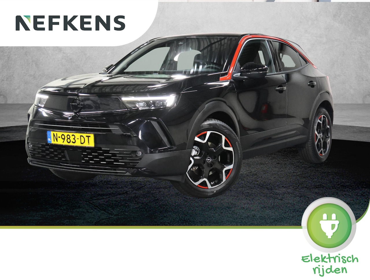 Opel Mokka-e - GS Line 50kWh 136PK | 1ste eigenaar | 3 FASE | ACCURAPPORT 92,2% | Adaptive Cruise Control - AutoWereld.nl