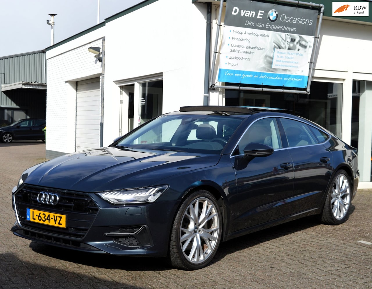 Audi A7 Sportback - 55 TFSI quattro Pro Line Plus Pano/schuifdak Luchtvering LED 1Eignr in NL - AutoWereld.nl