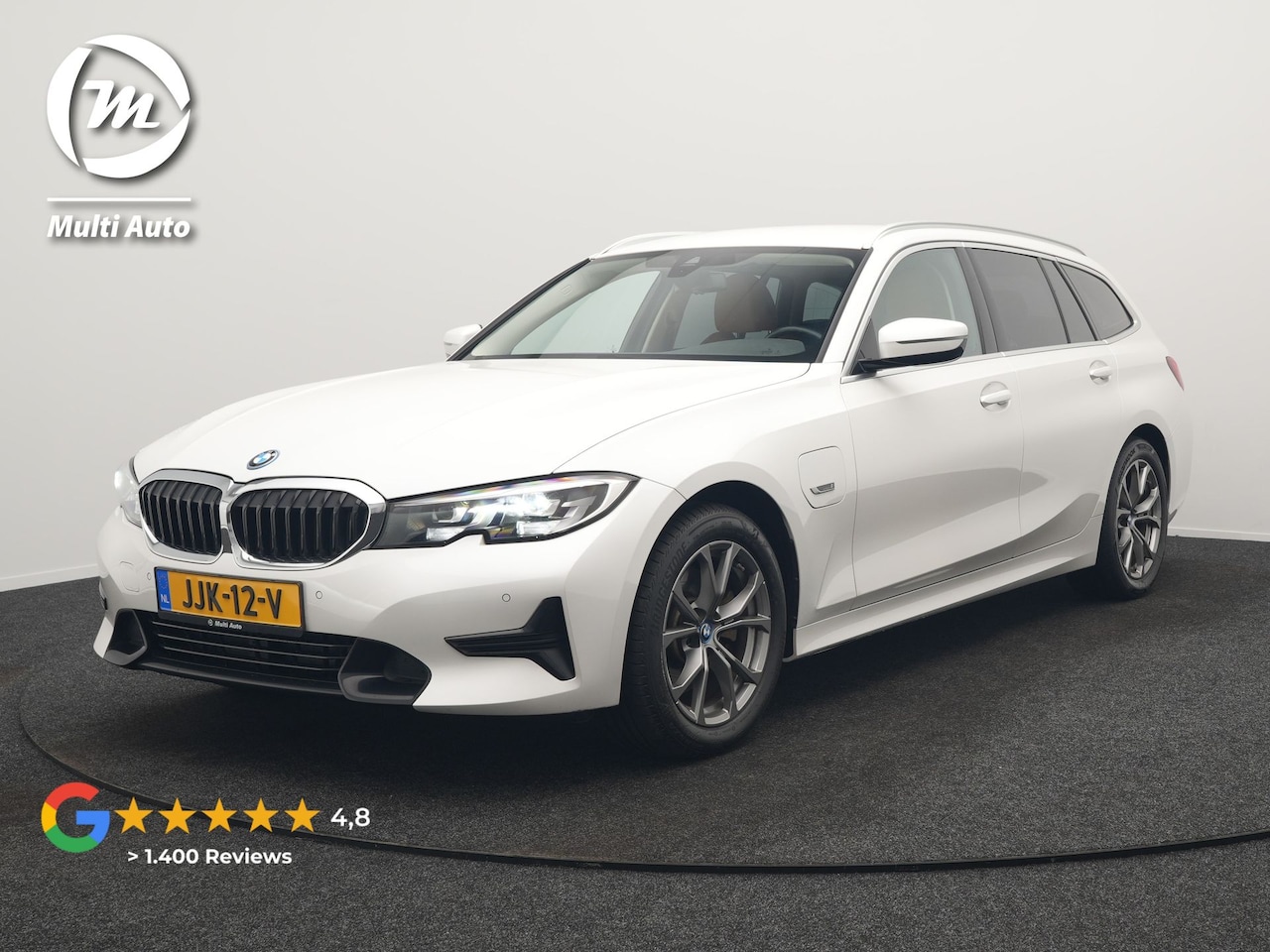 BMW 3-serie Touring - 320e Sportline PHEV 204pk SOH 91.4% Dealer O.H | Lederen Sportstoelen Verwarmd | Sfeerverl - AutoWereld.nl