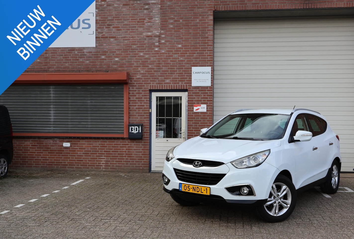 Hyundai ix35 - 2.0i Style 2e eigenaar NAP Leder Trekhaak Cruise Airco APK - AutoWereld.nl