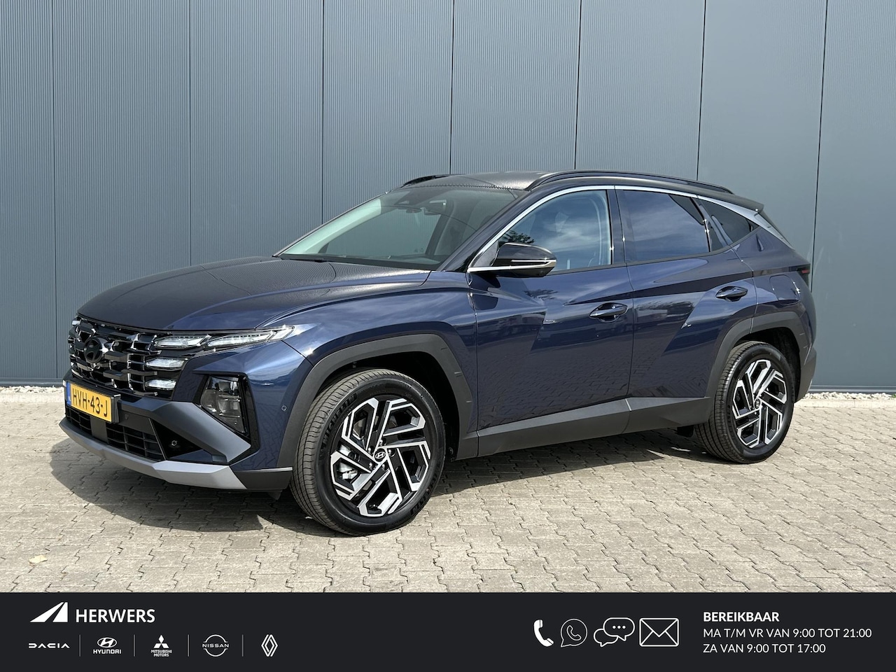 Hyundai Tucson - 1.6 T-GDI HEV Premium / Leder / 360 Camera / Stoel- & Stuurverwarming / Stoelverkoeling / - AutoWereld.nl