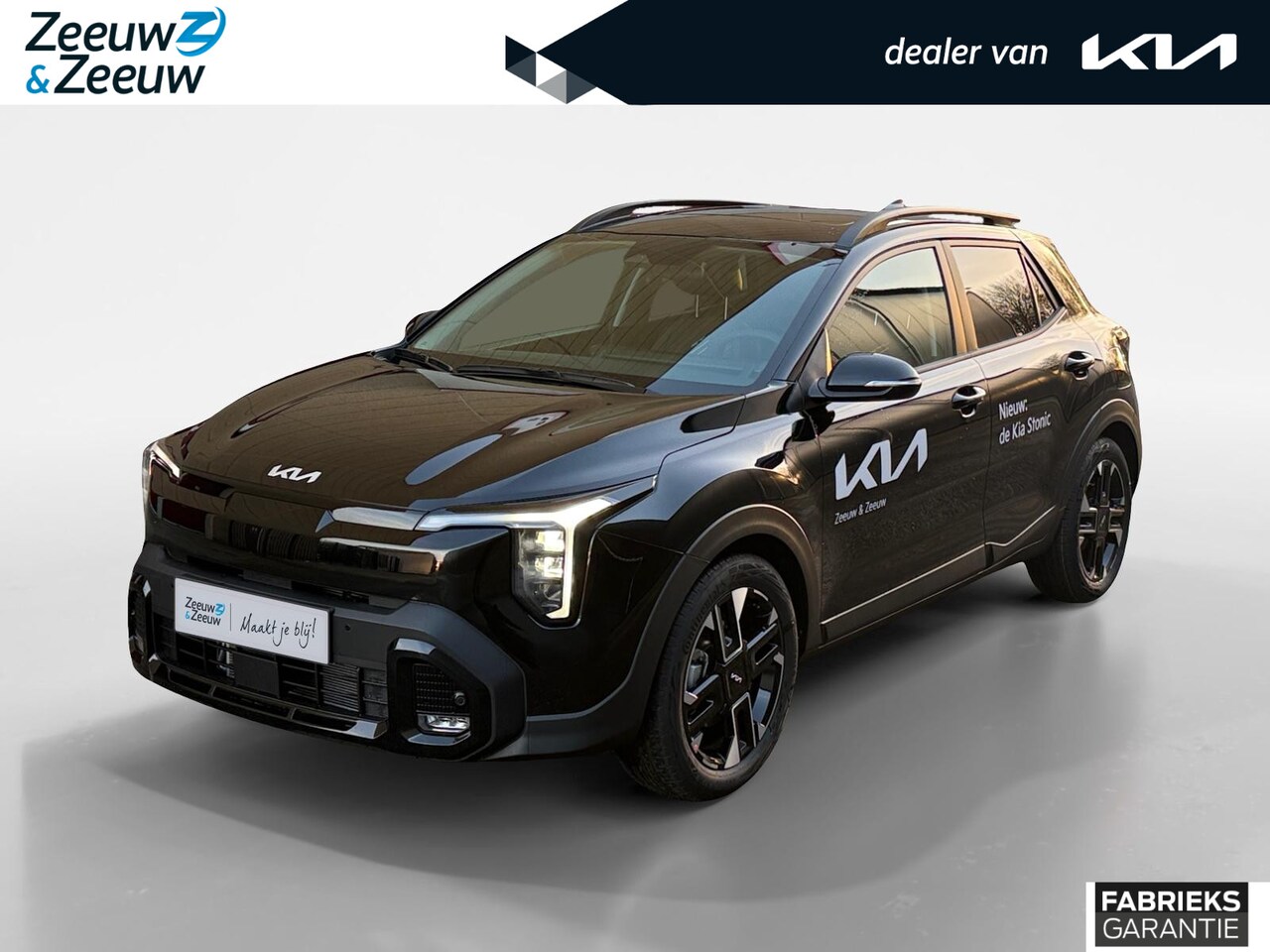 Kia Stonic - 1.0 T-GDi MHEV GT-PlusLine Automaat | Meest luxe uitvoering | Fabrieksgarantie | NAP - AutoWereld.nl