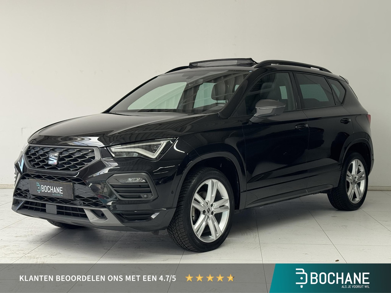 SEAT Ateca - 1.5 TSI FR Business Intense | Panoramadak | Leder | Stoelverwarming | Navigatie | - AutoWereld.nl