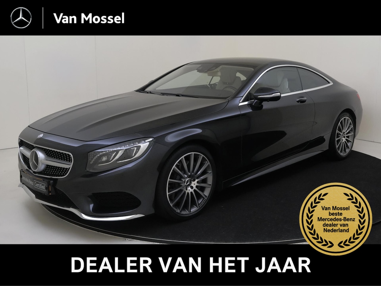 Mercedes-Benz S-klasse Coupé - 500 4Matic / Panoramadak/ 20 inch/ Designo/ Burmester High End/ Swarovski/ 360 camera/ Mas - AutoWereld.nl