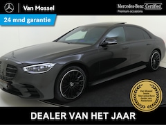 Mercedes-Benz S-klasse - 450 e Lang AMG Line / Premium/ Panoramadak/ Burmester 3D/ 20 inch/ Tablet achter/ El stoel