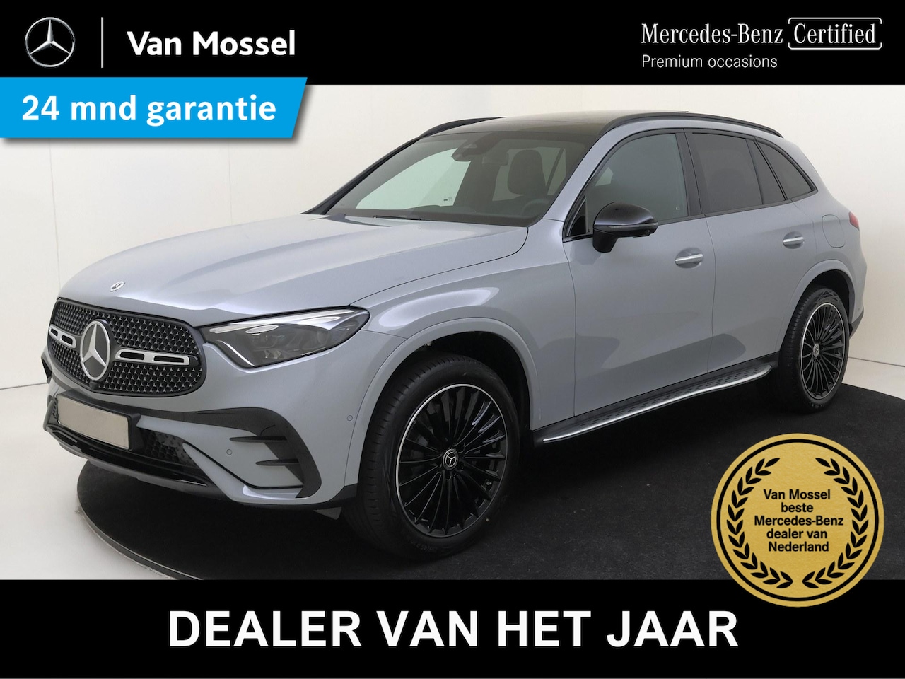 Mercedes-Benz GLC-klasse - 300e 4MATIC Sport Edition Premium Plus Alpine Grey /Beschikbaar per 05-2026 /Memory-Stoele - AutoWereld.nl