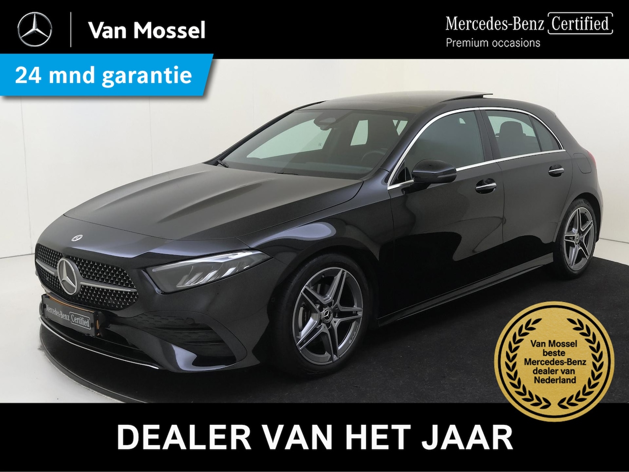 Mercedes-Benz A-klasse - 180 AMG Line / Panoramadak/ Sfeerverlichting - AutoWereld.nl