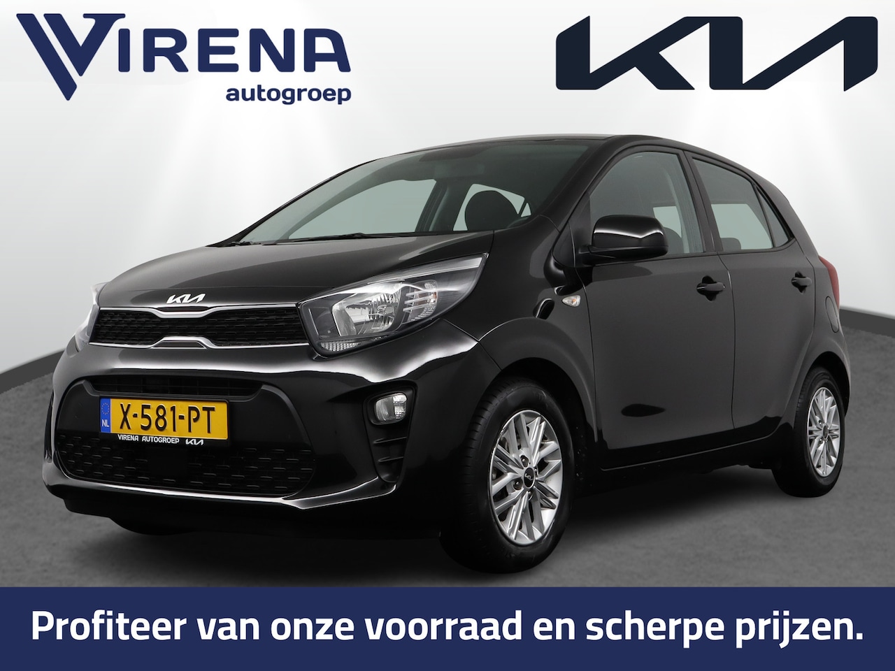 Kia Picanto - 1.0 DPi DynamicLine Automaat - Achteruitrij Camera - Cruise Controle - Apple Carplay/Andro - AutoWereld.nl
