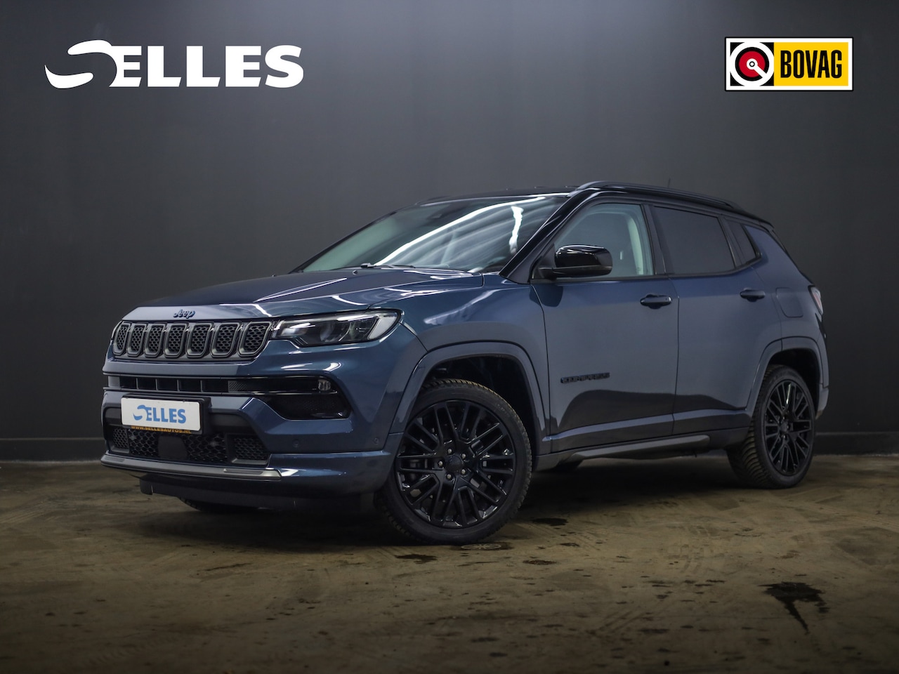Jeep Compass - 4xe 240 Plug-in Hybrid Electric S | Lederen bekleding | Camera - AutoWereld.nl