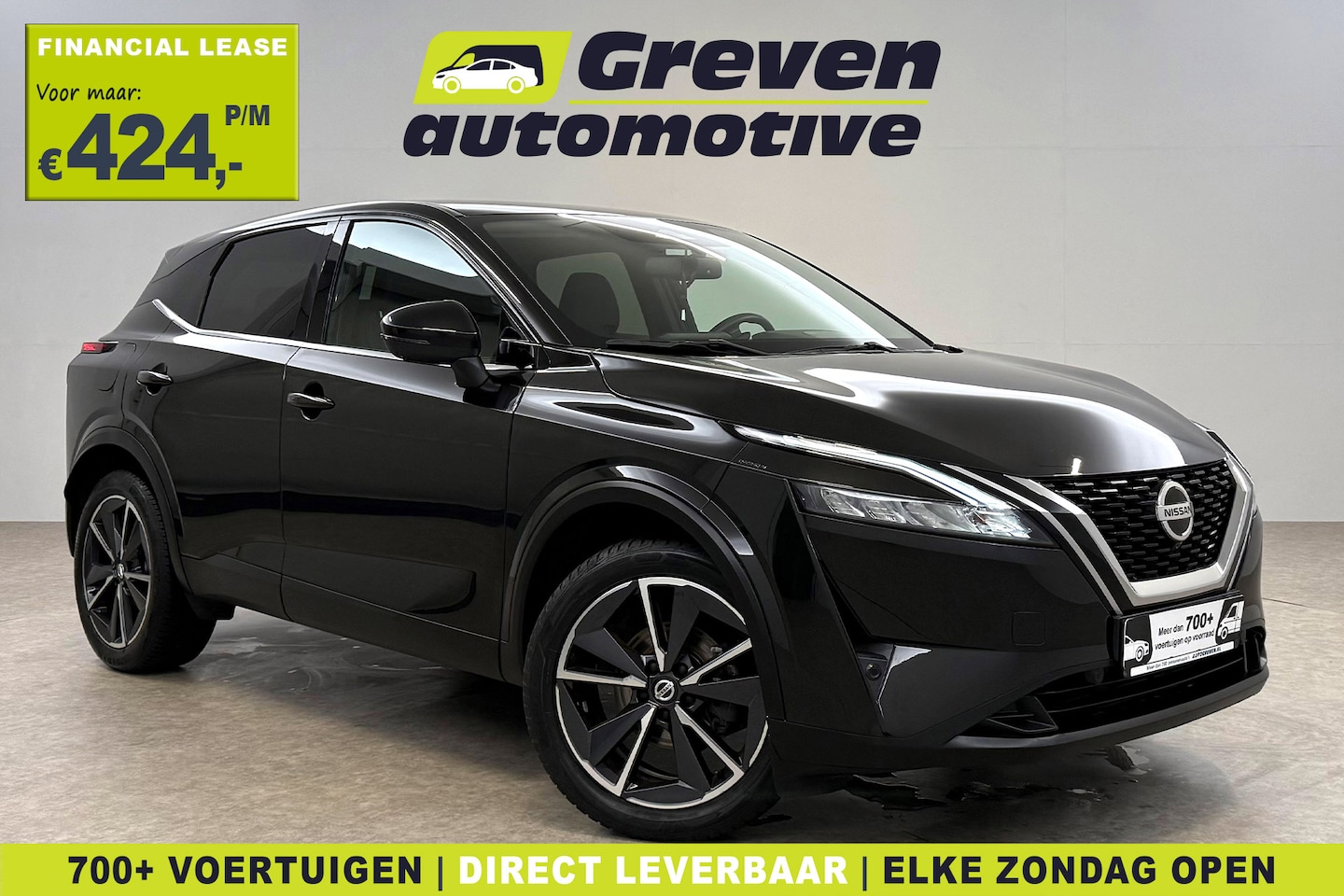 Nissan Qashqai - 1.3 MHEV Xtronic Business Design 158PK | 360° | Adap. Cruise | Carplay | Keyless | Navi | - AutoWereld.nl