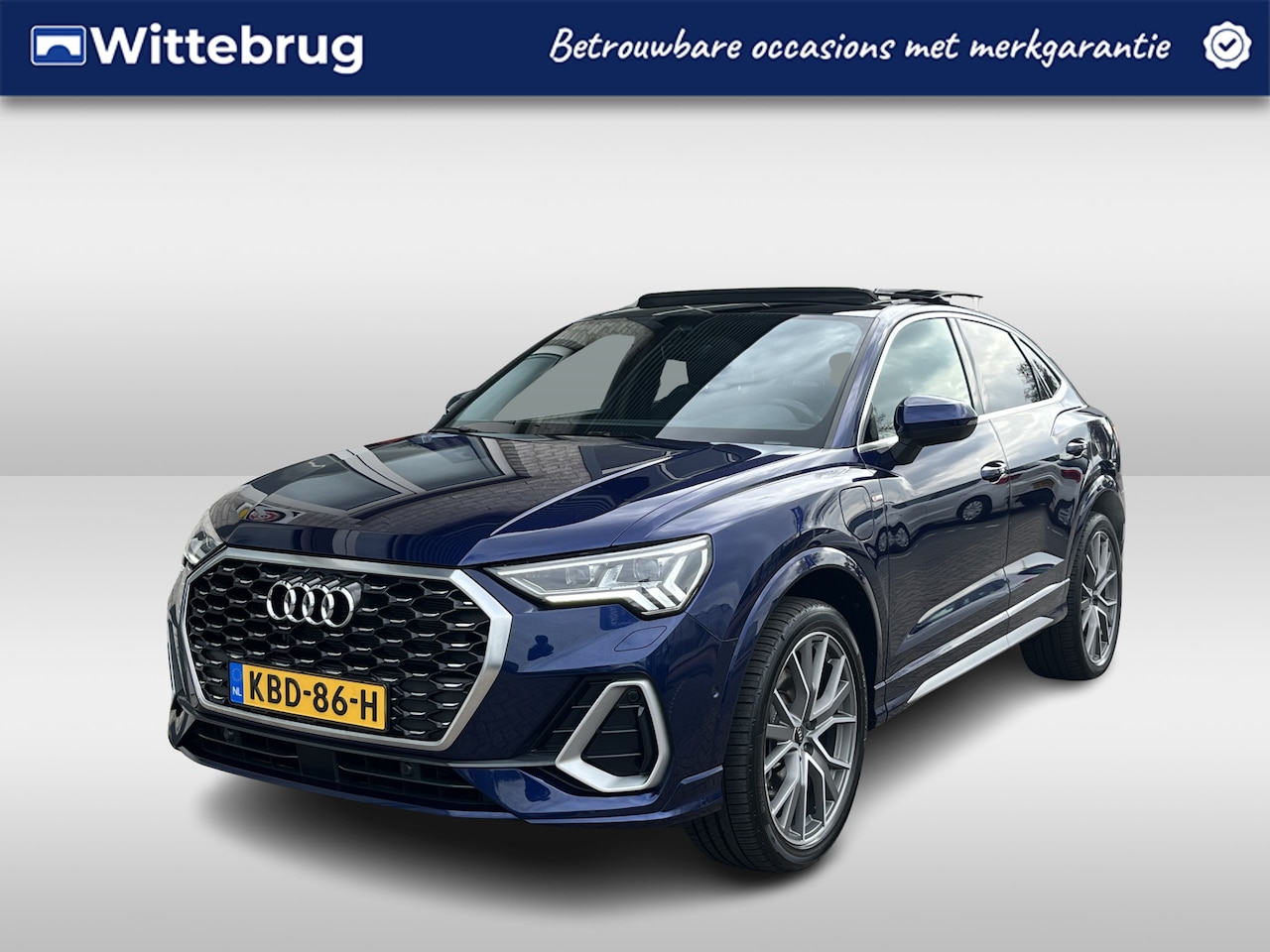 Audi Q3 Sportback - 45 TFSI e S-Line / AUTOMAAT/ 245 PK/ PANO/ SONOS/ ACC/ SMARTPHONE INTERFACE/ PARK.SENSOR.V - AutoWereld.nl