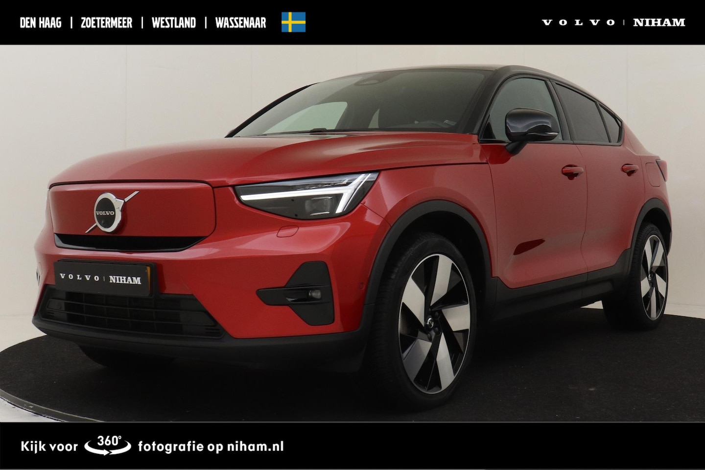 Volvo C40 - RECHARGE TWIN INTRO EDITION 78 kWh -PANO.DAK|HARMAN/KARDON|360°CAM|POWER-SEATS|20"|PRIVACY - AutoWereld.nl