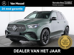 Mercedes-Benz GLE-Klasse - 400 e 4MATIC AMG Line / Panoramadak/ 22 inch/ AIRMATIC/ MANUFAKTUR Iers Midgroen/ Burmeste