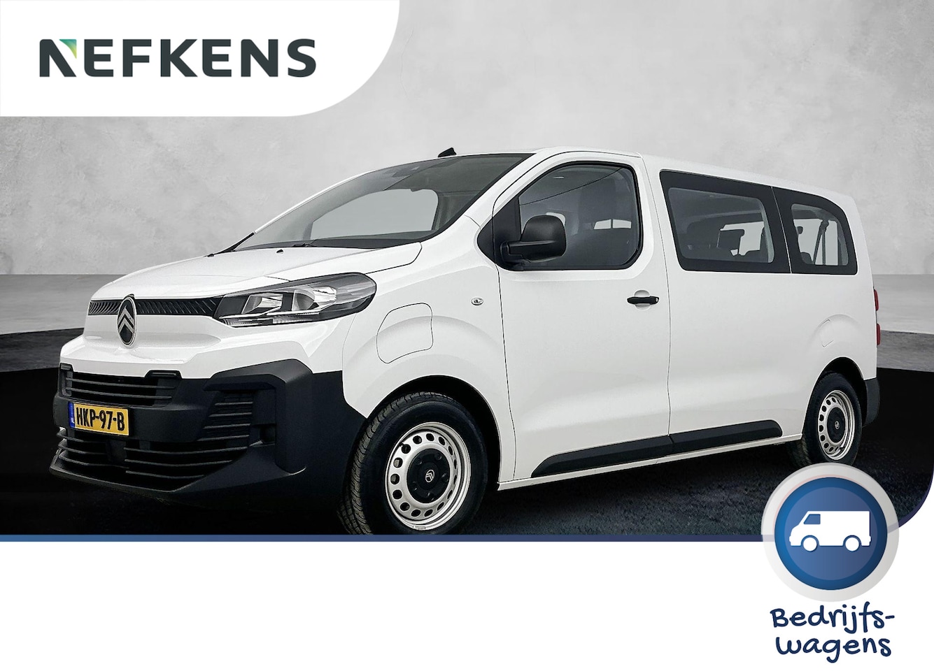 Citroën ë-Jumpy - L2 75kWh | Airco | Parkeerhulp | Cruise Control | Bluetooth| 9 Zitplaatsen - AutoWereld.nl