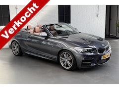 BMW 2-serie Cabrio - M240i High Executive Stoelverw. - Groot Navi - Sportstoelen - Harman Kardon